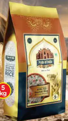 Pride of India أرز بسمتي 1121 XXXL