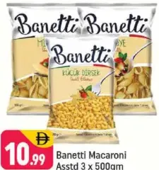 Banetti معكرونة متنوعة
