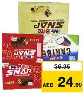 Mr.Bite لوح شوكولاتة Caribe/Snap مشكل