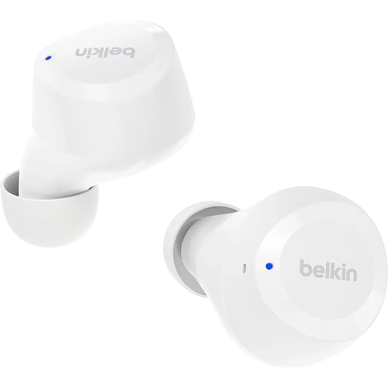 Belkin سماعة أذن لاسلكية حقيقية داخل الأذن SoundForm Bolt، بيضاء، AUC009btWH