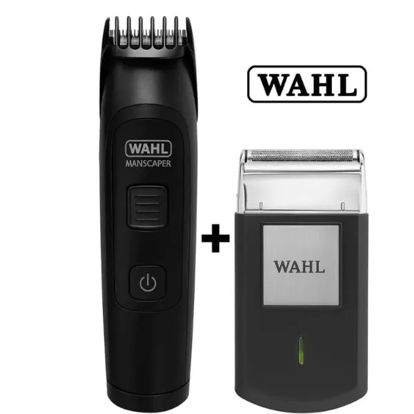 آلة تشذيب الجسم Manscaper 3028315 + ماكينة حلاقة Wahl –36151027