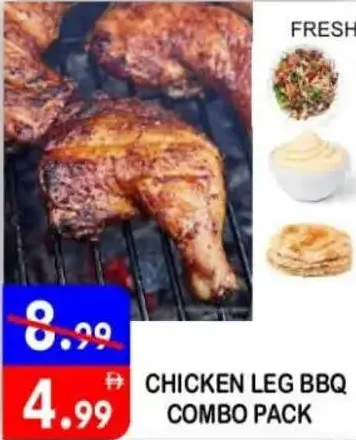 Chicken Leg Bbq Combo Pack