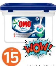 Omo 3N1 Laundry Capsule Eucalyps