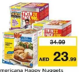 Americana Happy Nuggets Chicken/Popcorn/Fillet