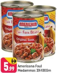 Americana Foul Medammas Original Taste