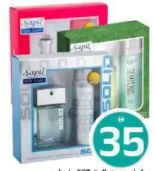 Sapil EDT +Deo Gift Set Assorted
