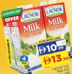 Lacnor Uht Milk Full Cream