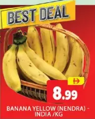 Banana Yellow (Nendra) - India