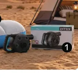 Intex مضخة كهربائية بتيار متردد للتعبئة السريعة