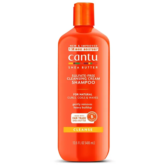 Cantu Sulfate-Free Cleansing Cream Shampoo with Shea Butter
