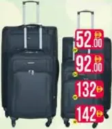 Aerilite Lightweight 4 Wheel Soft Trolley