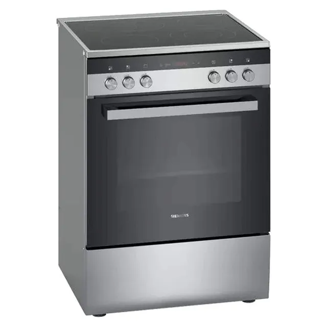 Siemens 60x60cm iQ300 Electric Cooker HK9R3A250M Silver