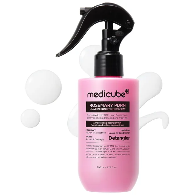 Medicube Rosemary Pdrn Leave in Conditioner Spray, Do-it-all Detangler