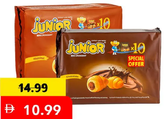 Junior Mini Croissant Hazelnut/Chocolate