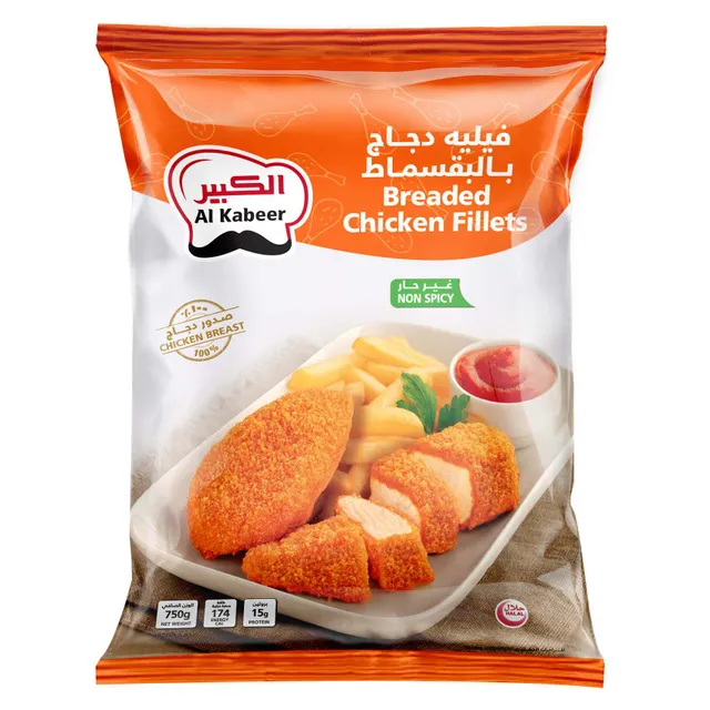 Al Kabeer Breaded Chicken Fillet