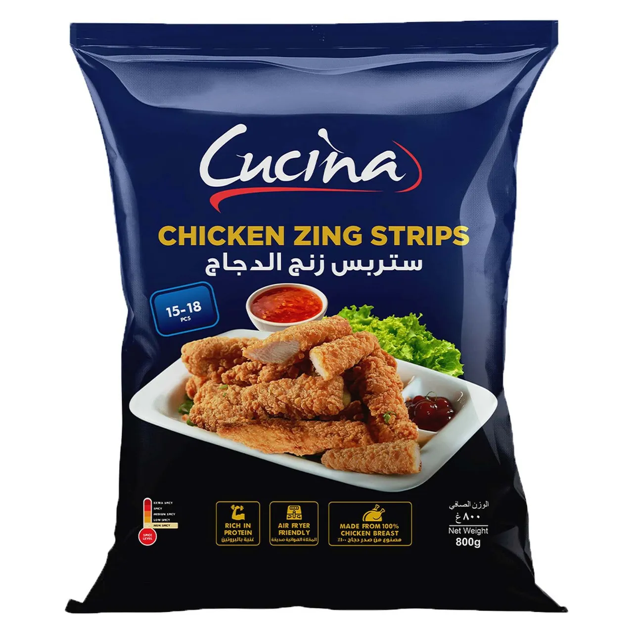 شرائح دجاج زينج Cucina