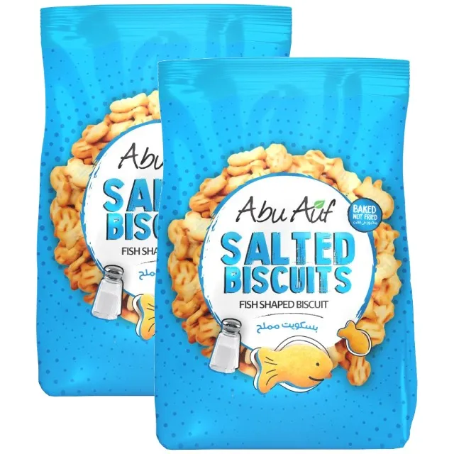 Abu Auf Fish-Shaped Biscuit Salted