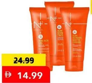 N+ Sunscreen Lotion / Matte Cream Spf 30 / 50 / 60