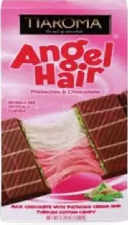Tiaroma Angel Hair Milk Chocolate Bar Pistachio & Chocolate