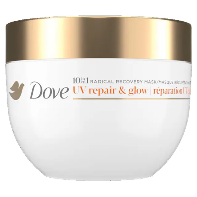 Dove 10-in-1 UV Repair and Glow Radical Recovery Hair Mask