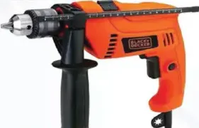 Black+Decker مثقاب يدوي كهربائي بلاك اند ديكر