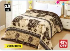 Soulmate Double Cloudy Blanket Assorted