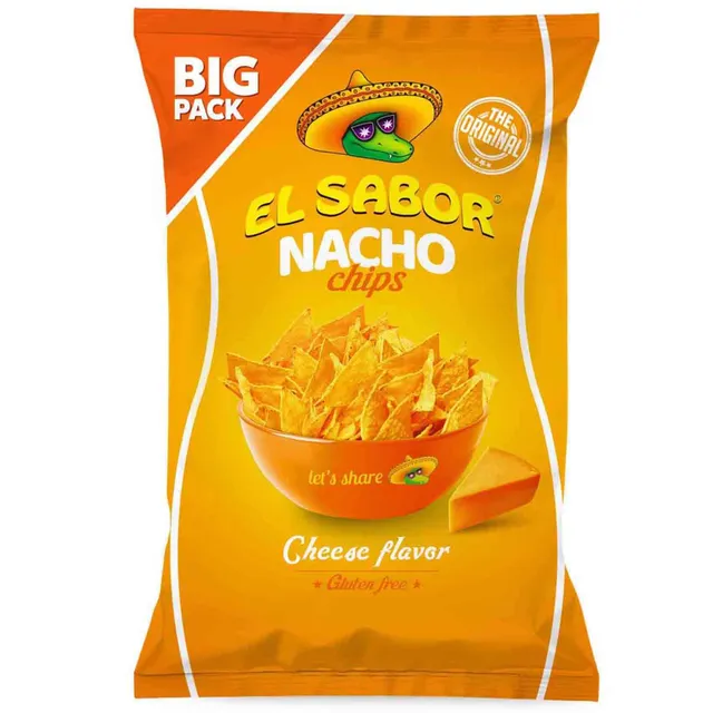 El Sabor Nacho Chips Cheese Flavor Gluten Free