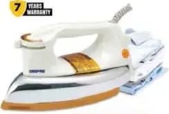 Geepas مكواة ثقيلة من ويف