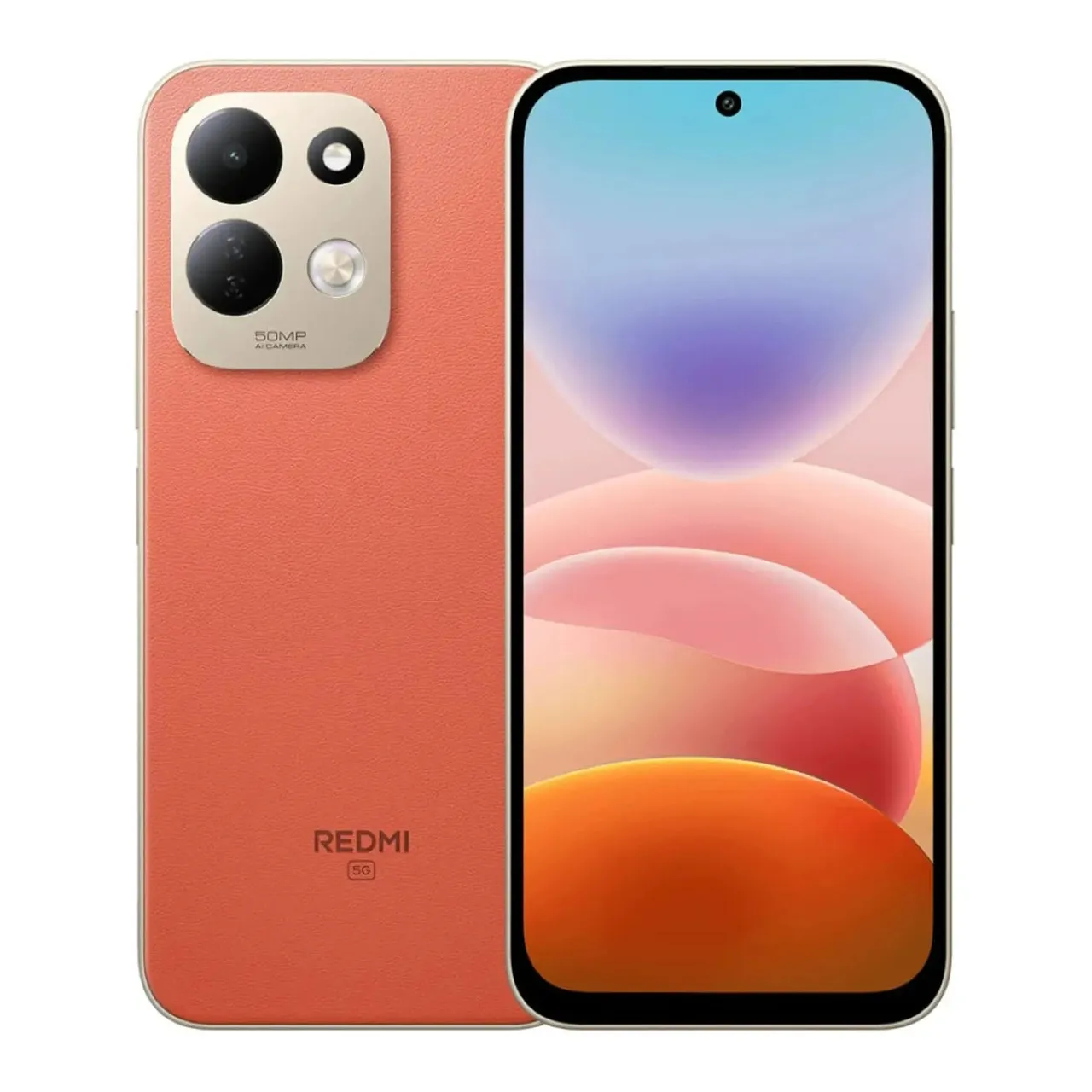Xiaomi هاتف ذكي Redmi 17 5G، ذاكرة 6GB، تخزين 256GB، برتقالي ساطع