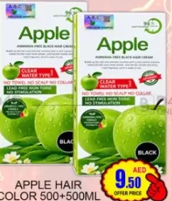 Apple Hair Color Black