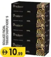 Soulace Facial Tissues 2Ply