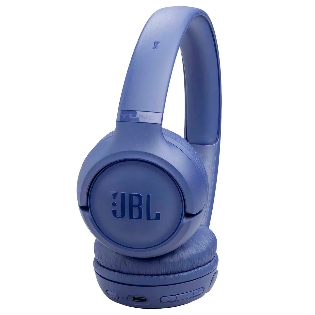 JBL سماعات رأس Tune 530BT بلوتوث على الأذن زرقاء