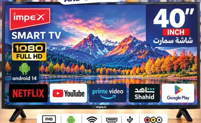 impeX Smart Tv Full HD 1080P, Android 14