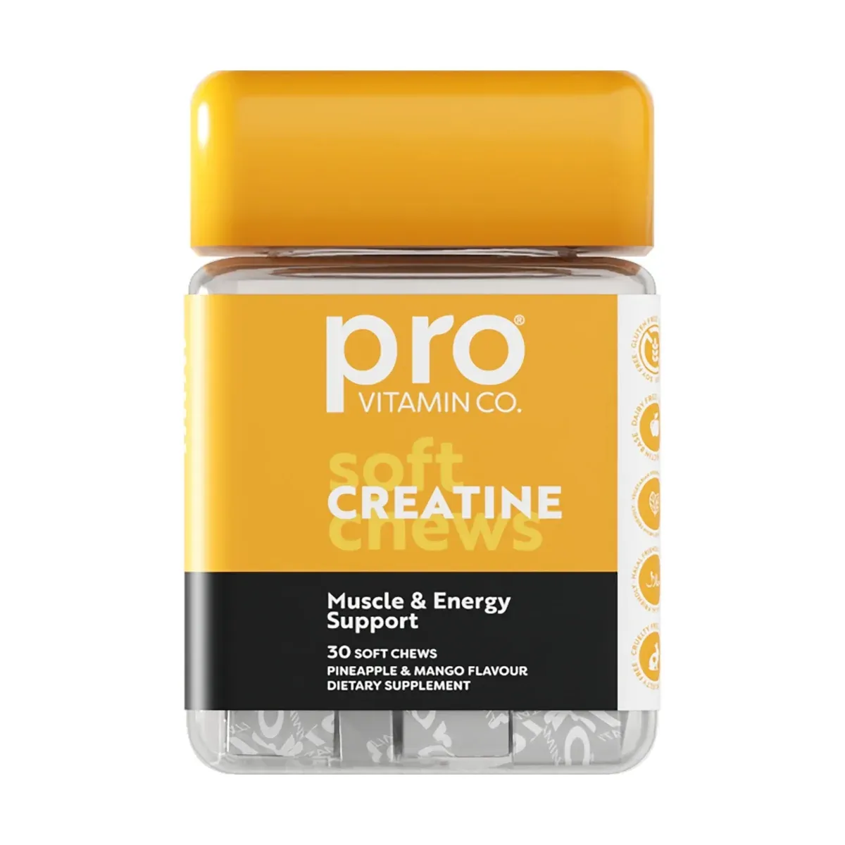 كرياتين Pro Vitamin Co. عدد 30 حلوى مضغ