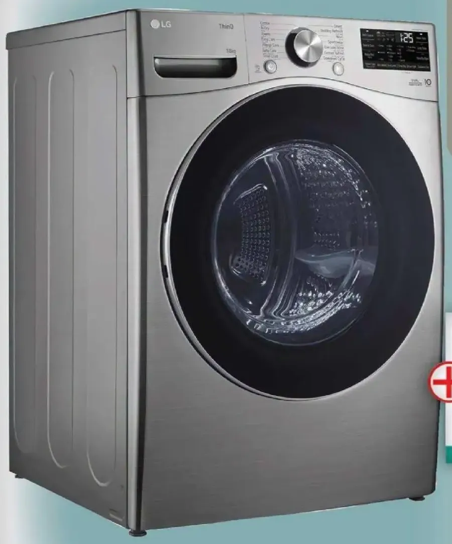 LG مجفف بمضخة حرارية انفرتر مزدوج Rh18U8Evcw