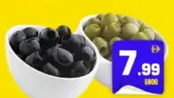 زيتون مصري أسود/أخضر
