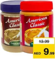American Classic Peanut Butter Crunchy, Assorted