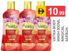Dabur Vatika Body Wash with Magical Saffron Scent