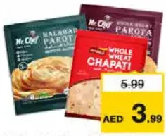 Mr.Chef / Al Ameen Malabar / Wheat Parota / Whole Wheat Chapati