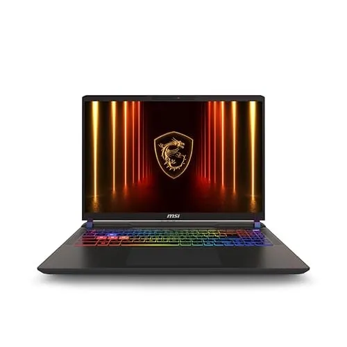MSI Vector 16 HX AI 16 144Hz FHD Gaming Laptop Intel Core Ultra 7255HX NVIDIA Geforce RTX 5070TI 16GB DDR5 512GB NVMe SSD Thunderbolt 5 WiFi 6E Win 11 Home Cosmo Gray A2XWHG212US