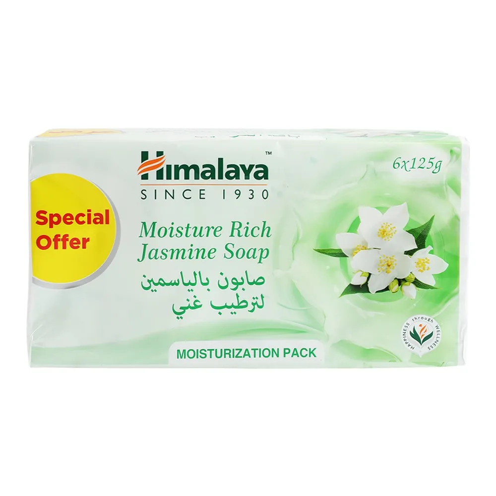 Himalaya صابون بالياسمين 125g x6pcs