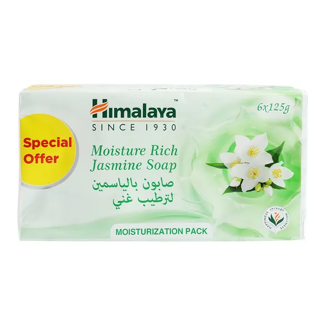 Himalaya Soap Jasmine 125 Gmx6Pcs