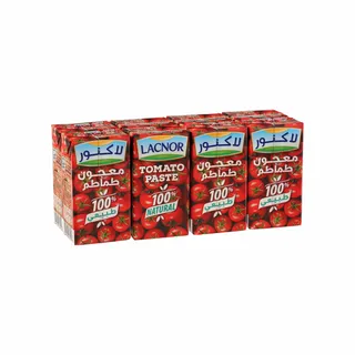 Lacnor Tomato Paste 8x135Gm