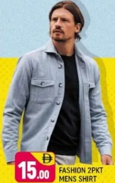 Fashion 2Pkt Mens Shirt