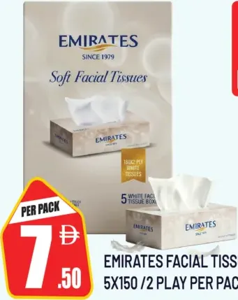 Emirates Facial Tissue 2 Ply