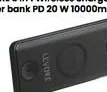Levore 3 in 1 Wireless Charge Power Bank PD 20 W 10000mAh