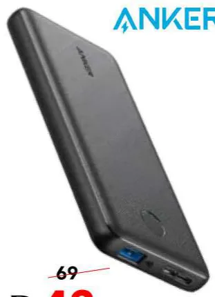 Anker Power Bank 10K 15W A1229H15 Black