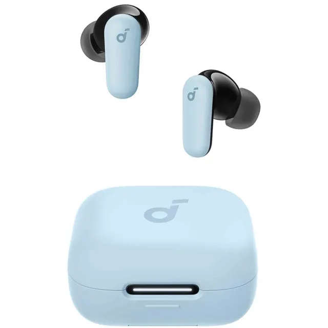 anker Soundcore R50I NC True Wireless Earbuds Dual Tone Blue, 45H Playtime, Adaptive ANC