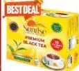 Sunrise أكياس شاي أسود فاخر