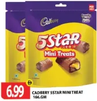Cadbury شوكولاتة 5 Star ميني تريتس